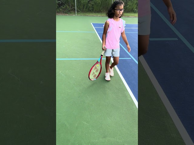 8 yrs old Tennis Forehand Practice #sports #tennis #tennislife