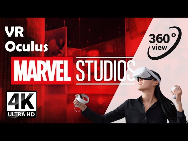 360/ VR /OCULUS/ WALKING ON THE MARVEL STUDIO LOGO