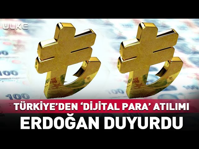 Türkiye'den 'Dijital Para' Atılımı! Cumhurbaşkanı Erdoğan Duyurdu #haber