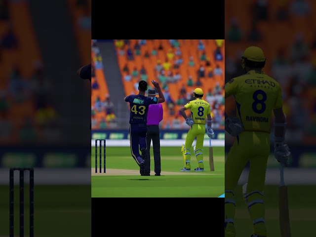 MS Dhoni Finished Match #cricket #cricket24gameplay