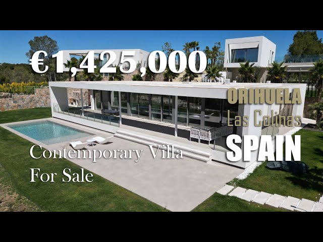 Elegant villa in Spain for sale | Las Colinas Golf and Country Club, Orihuela, Costa Blanca, Spain