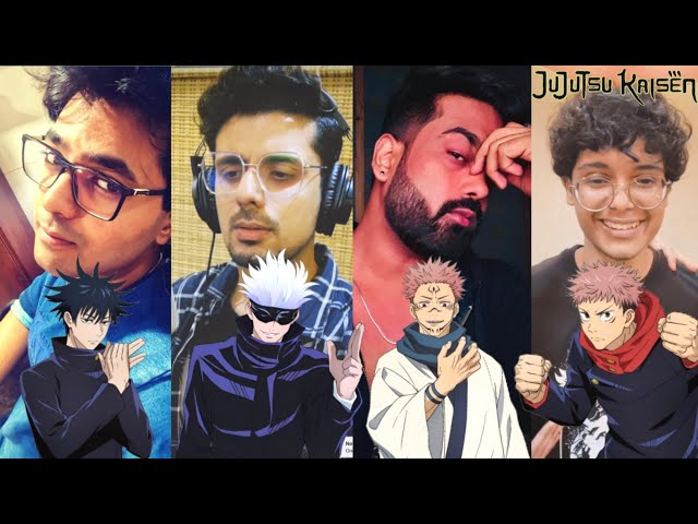 Jujutsu Kaisen Hindi Dubbing Artist! || Jujutsu Kaisen in Hindi