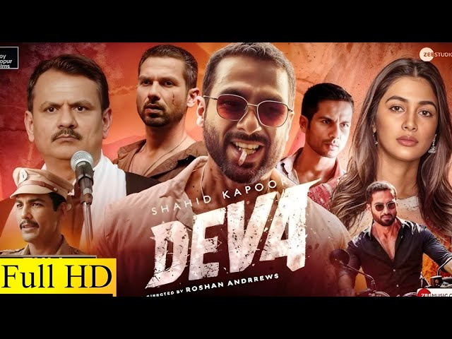 Deva Full Movie Hindi 2025 | Shahid Kapoor | Pooja Hegde | Kubbra Sait | Review & Explained