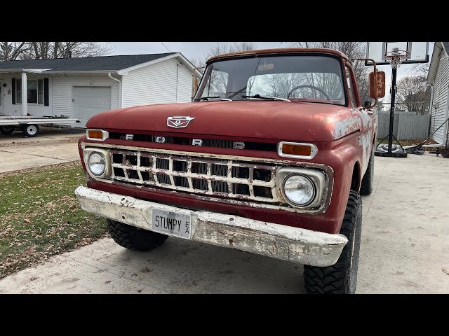 Stumpdate!!!  1965 Ford F100 4wd