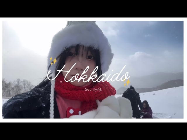 Winter in Hokkaido ☃️🇯🇵ll Japan travel vlog 🧸🍣🌨️