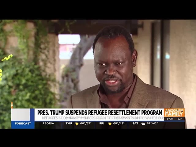 Sudanese refugee in Phoenix devastated of refugee program suspension