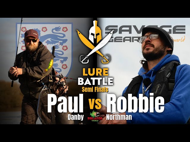 LURE BATTLE - Episode 8 - Robbie Northman (Savage Gear/Lowrance) vs Paul Danby (Team England Street)