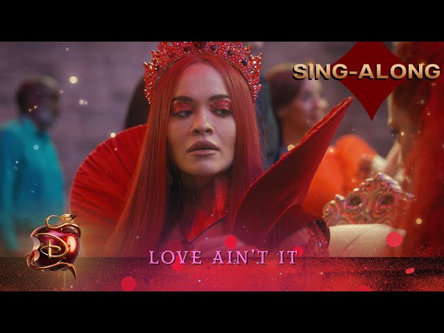 Descendants: The Rise of Red Movie Sing Along 🎶 | Love Ain’t It | @DisneyDescendants