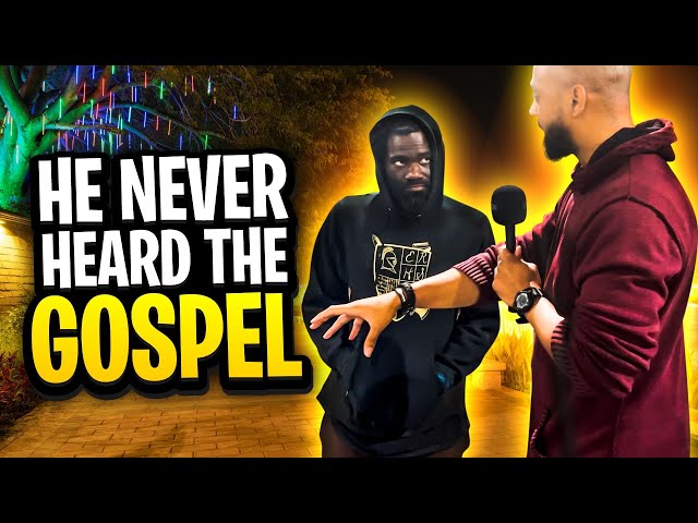 HE NEVER HEARD THE GOSPEL!😮