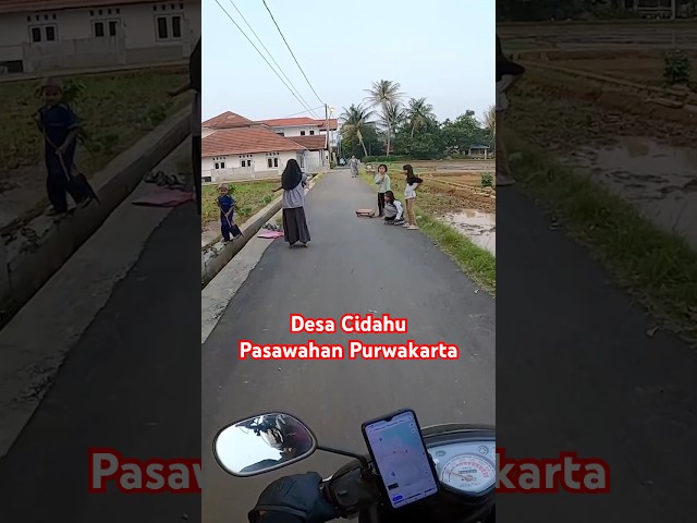 Desa Cidahu Pasawahan Purwakarta | Daily Motovlog Indonesia