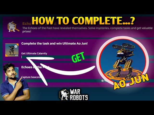 War Robot Ultimate Ao Jun Task Complete | war robot ultimate ao jun get | ultimate ao jun task 🇮🇳🇮🇳