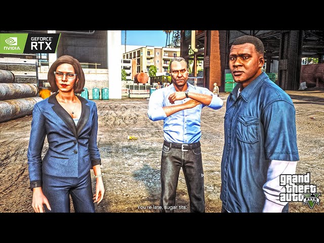 GRAND THEFT AUTO 5 | NEXT-GEN ULTRA REALISTIC GRAPHICS MOD | WALKTHROUGH PART 35 [4K HDR]