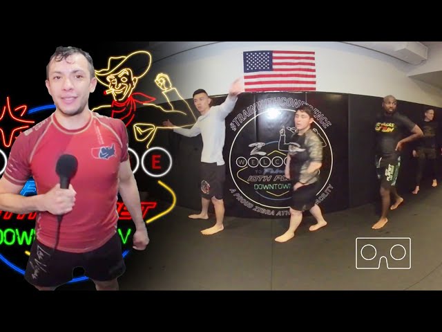 10th Planet DTLV VR 180 3D  Las Vegas Dojo Visit