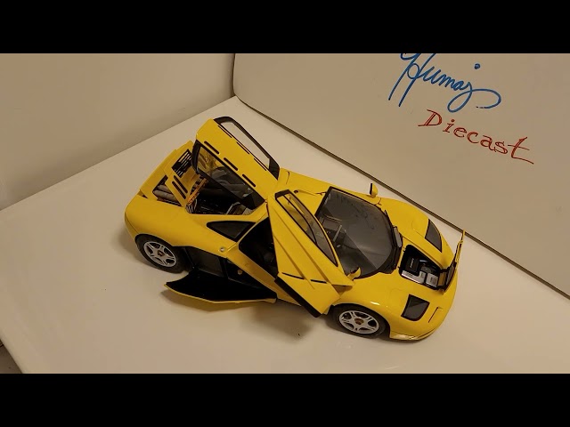 1:12th Scale McLaren F1 by Minichamps/ Paul's Model Art ~ Dandelion Yellow - Humaj Diecast eBay Find