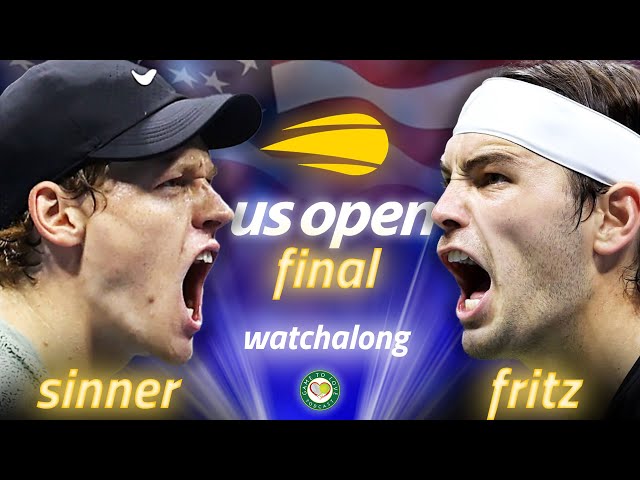 SINNER vs FRITZ | US Open 2024 Final | LIVE Tennis Watchalong Stream