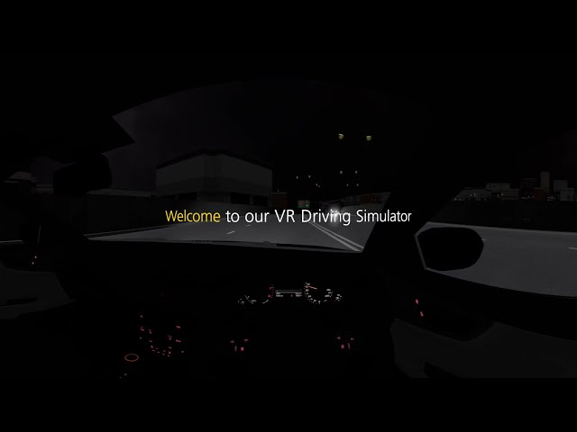 Beca VR driving simulator