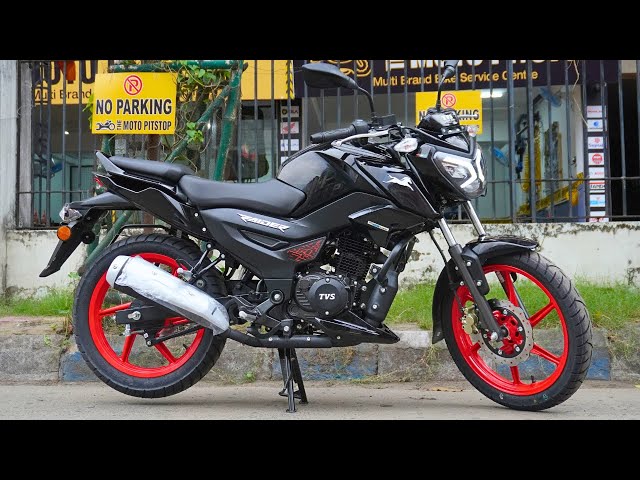 2025 TVS Raider 125cc IGO Black Review - On Road Price & All Colors | Features | Mileage