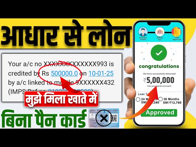 Aadhar Card Se Loan Kaise Le | Adhar Par Loan Kaise Len | Aadhar Se Loan Kaise Le | Aadhar Card Loan