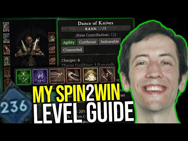 Diablo 4 - MY SPIN2WIN ZOOM LEVELING GUIDE