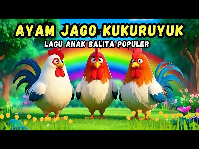 Ayam Jago Kukuruyuk - Labubu - Anak Ayam Piyik - Tek Kotek - Cit Cit Cuit Balonku dan Lainnya