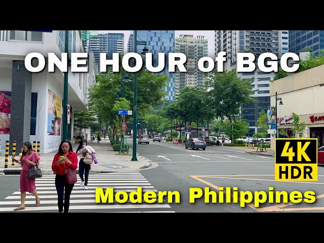 One Hour of BGC, Philippines | A Walking Tour of Metro Manila’s Modern City!