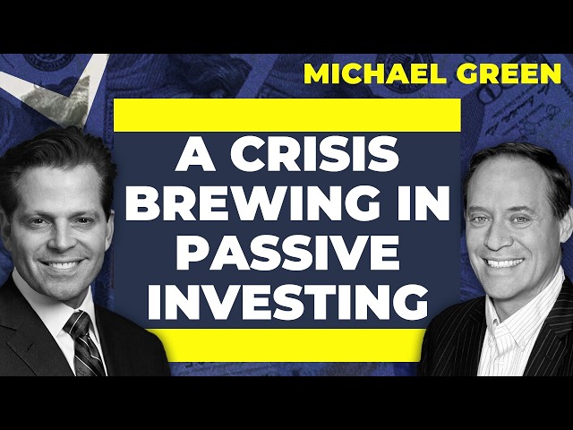 Passive Investing Poses Systemic Economic & Market Risks | Michael Green