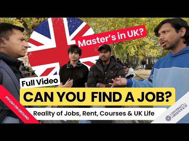 Indian Students in UK Share SHOCKING Study Abroad Experiences |JOBS | Accommodation & Life Abroad