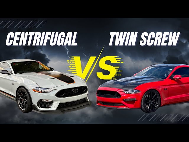 BEST Ford Mustang SUPERCHARGER? TWIN SCREW vs CENTRIFUGAL