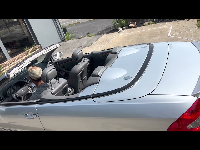 CLK 550 Convertible Top Operation