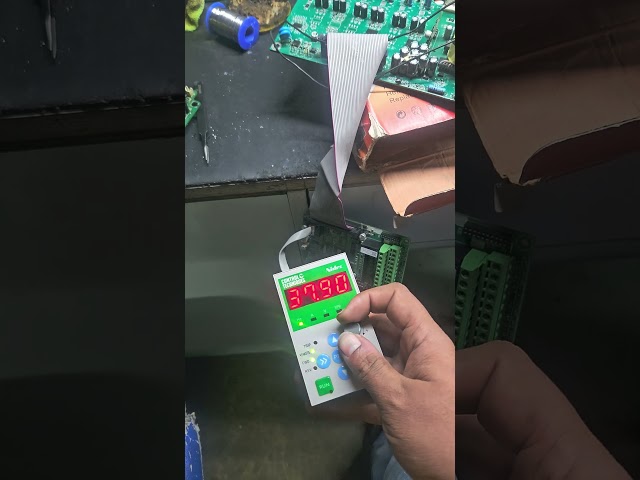 Testing of 37kw ne 300 control technique vfd