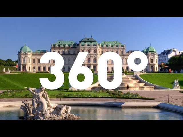 Visit Europe | 360-degree visit of Belvedere Castle, Vienna, Austria