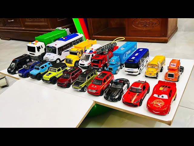 Box Full of Model Cars -Mazda Mx5, Koenigesgg Jesko, Lamborghini Scv12, Byd Yang Wang U8, Toyota Car