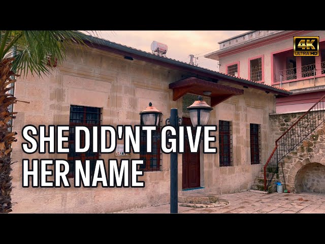 Why didn't she give her name to the mosque? 4K Mersin Turkey