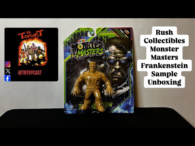 Rush Collectibles Monster Masters Frankenstein Sample Unboxing