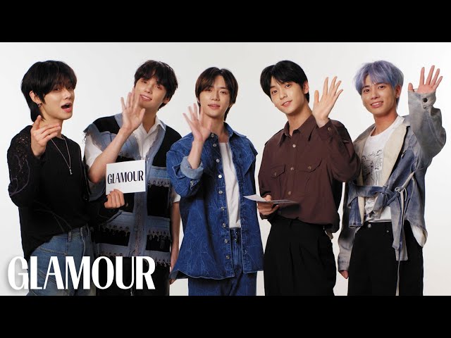 TXT (투모로우바이투게더) Take a Friendship Test | Glamour