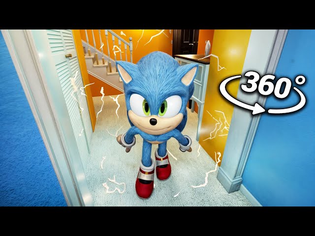 360° SONIC Breaks into YOUR House!