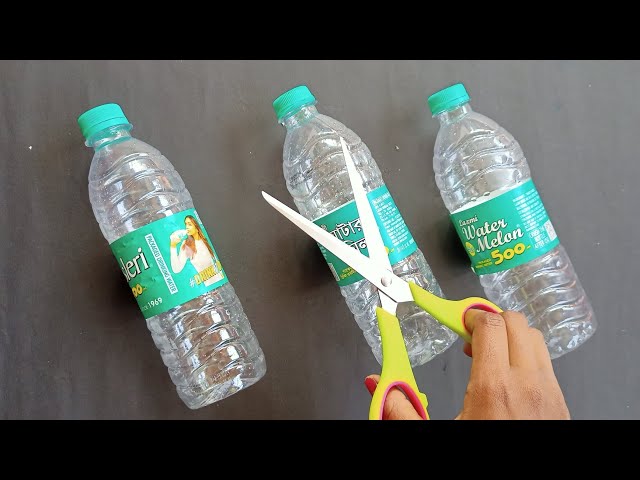 Best idea with waste plastic bottle/best out of waste reuse idea/home decor with plastic bottle