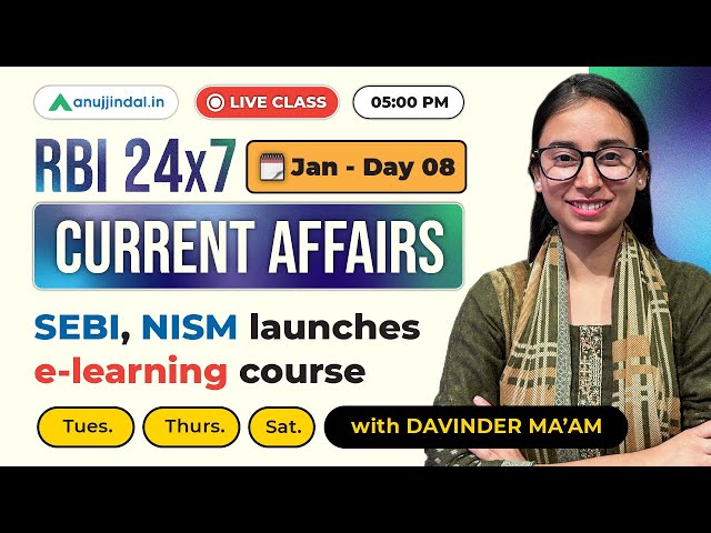 Finance Current Affairs | GA for RBI Exam 2025 | RBI 247 Anuj Jindal | RBI Grade B Preparation 2025