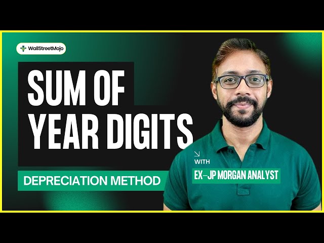 Sum of Year Digits Depreciation Method (SYD) - Step by Step Calculation