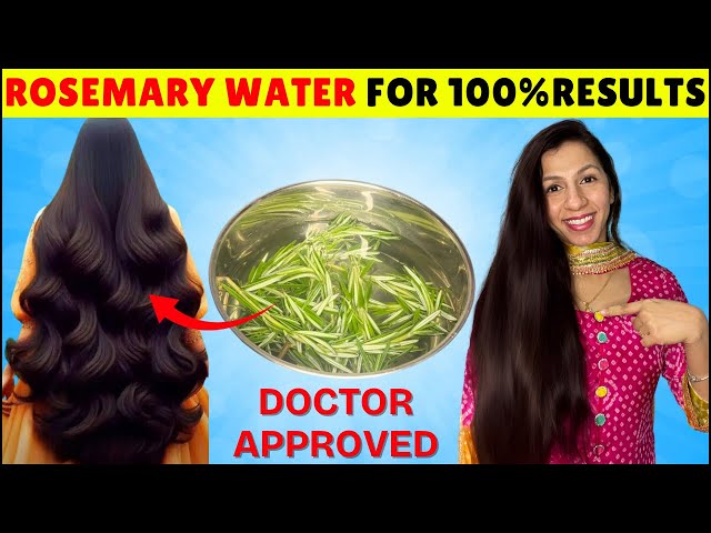 how to make rosemary water for hair growth | Dr Madiha Bhayani Rosemary Water- Rosemary water recipe