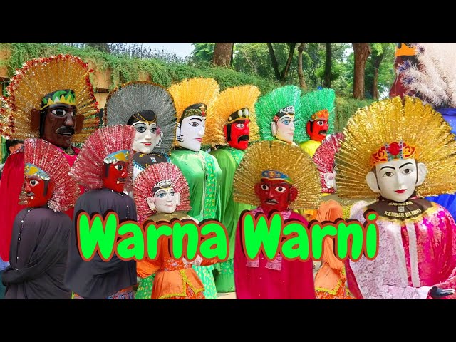 KUMPULAN ONDEL-ONDEL WARNA WARNI, ONDEL ONDEL DKI JOGET, MENCARI ONDEL ONDEL BETAWI JOGET ASIK