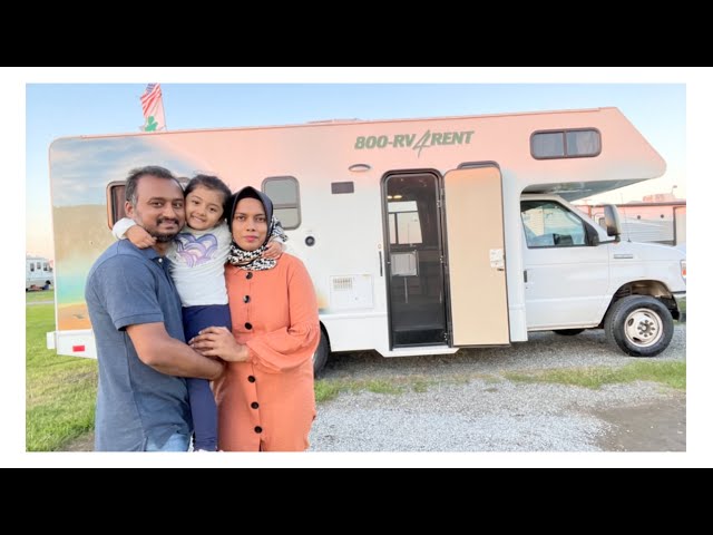 RV Camping | (Lido Beach, New York ) আমেরিকায় গাড়ীর ভেতর বাড়ি ।