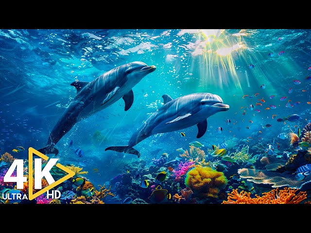 Underwater Wonders 4K UHD 🌊 Stunning Fish, Relaxing Ocean Sounds & Marine Life 🐠