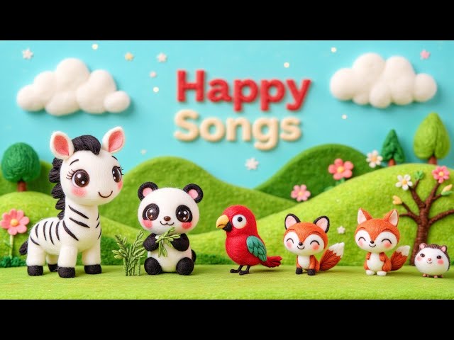 Enchanting Adventures with Cute Animals and Fun Kids’ Songs!