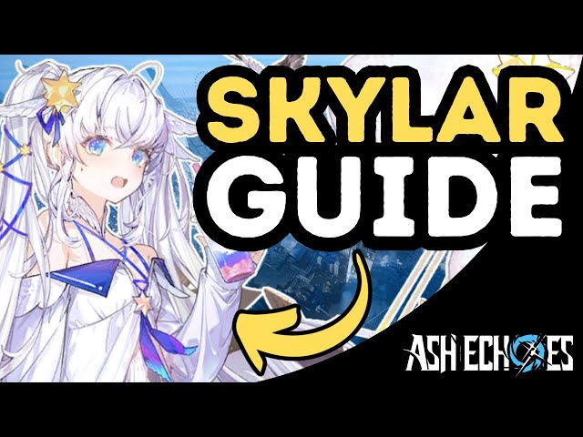 [Ash Echoes] Skylar Guide + Electrocution Team Build | Area Mob Control