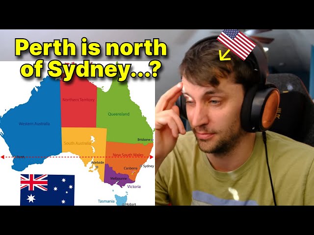 American reacts to Interesting Australian Geography Facts