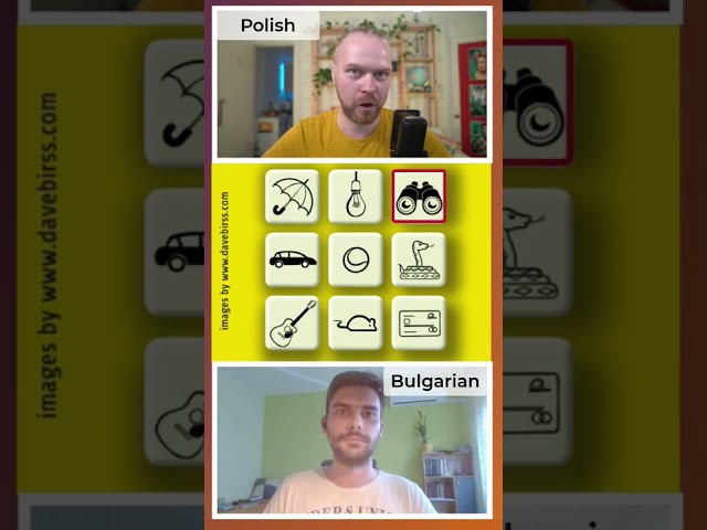 Polish vs Bulgarian | VOCAB COMPARISON #2