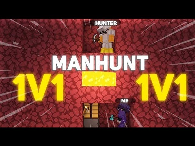 Minecraft Speedrunner vs Hunter in Minecraft