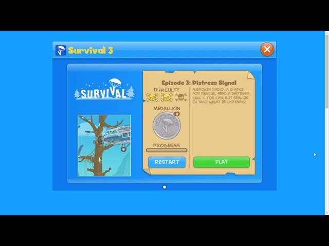 Poptropica: Survival Island 3 Walkthrough Gameplay (glitched)