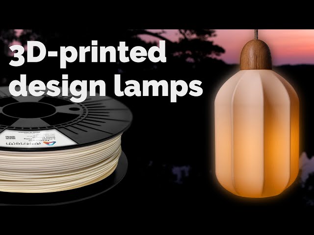 add:north – 3D-printed lamps with a handcrafted feel | Unique lighting designs